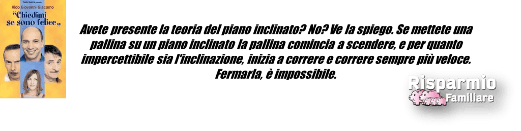 Teoria del piano inclinato